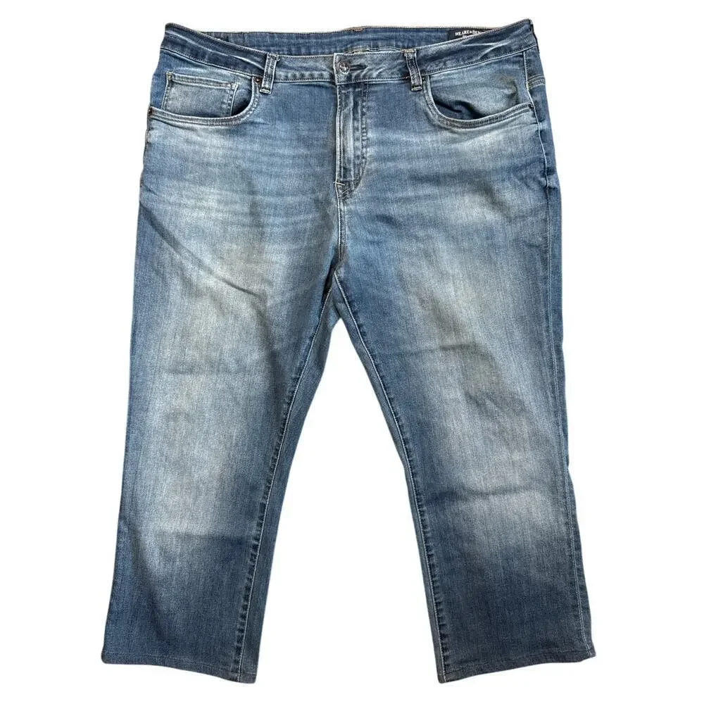Buffalo Freedom Series Slim Ash Medium Wash Denim Straight Leg Jeans Men's Sz 40